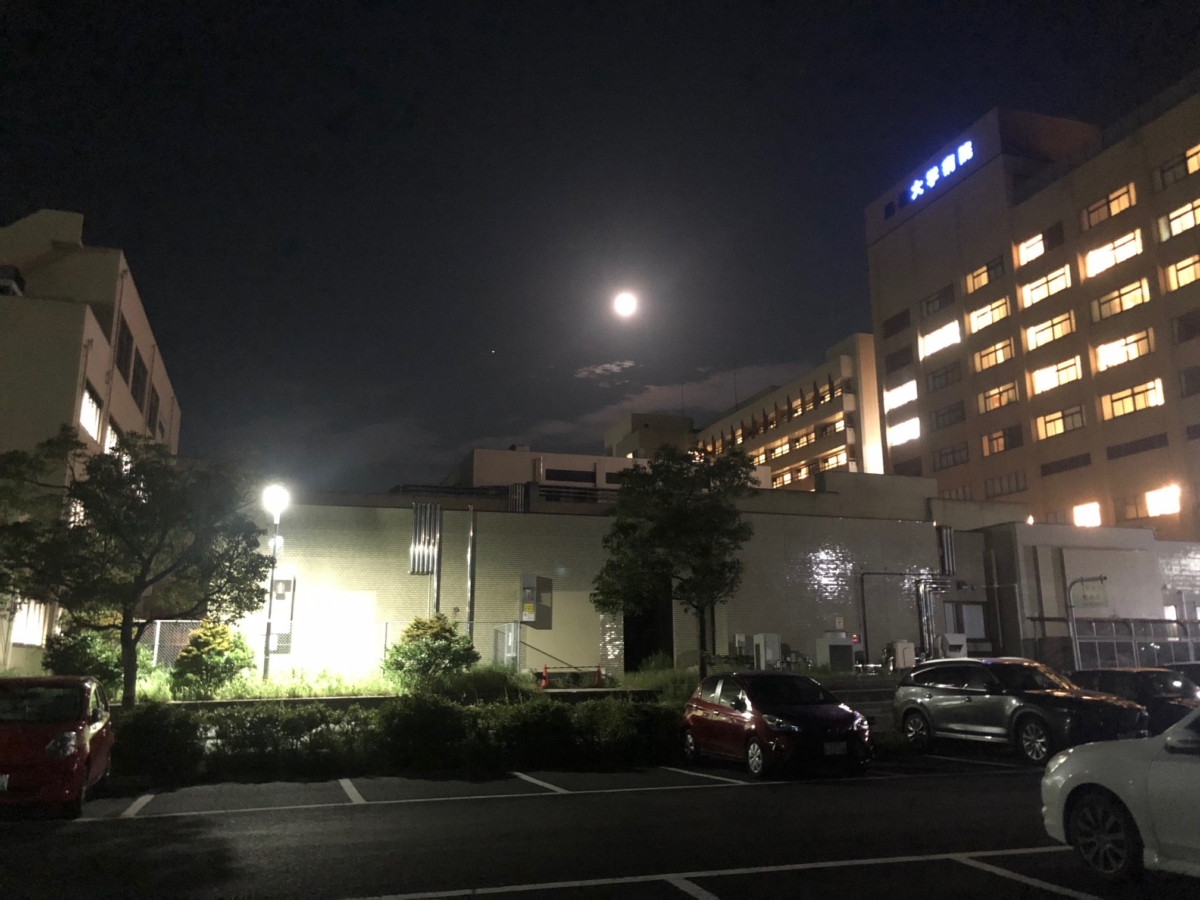 （10/2晩、出雲市塩冶町にて）